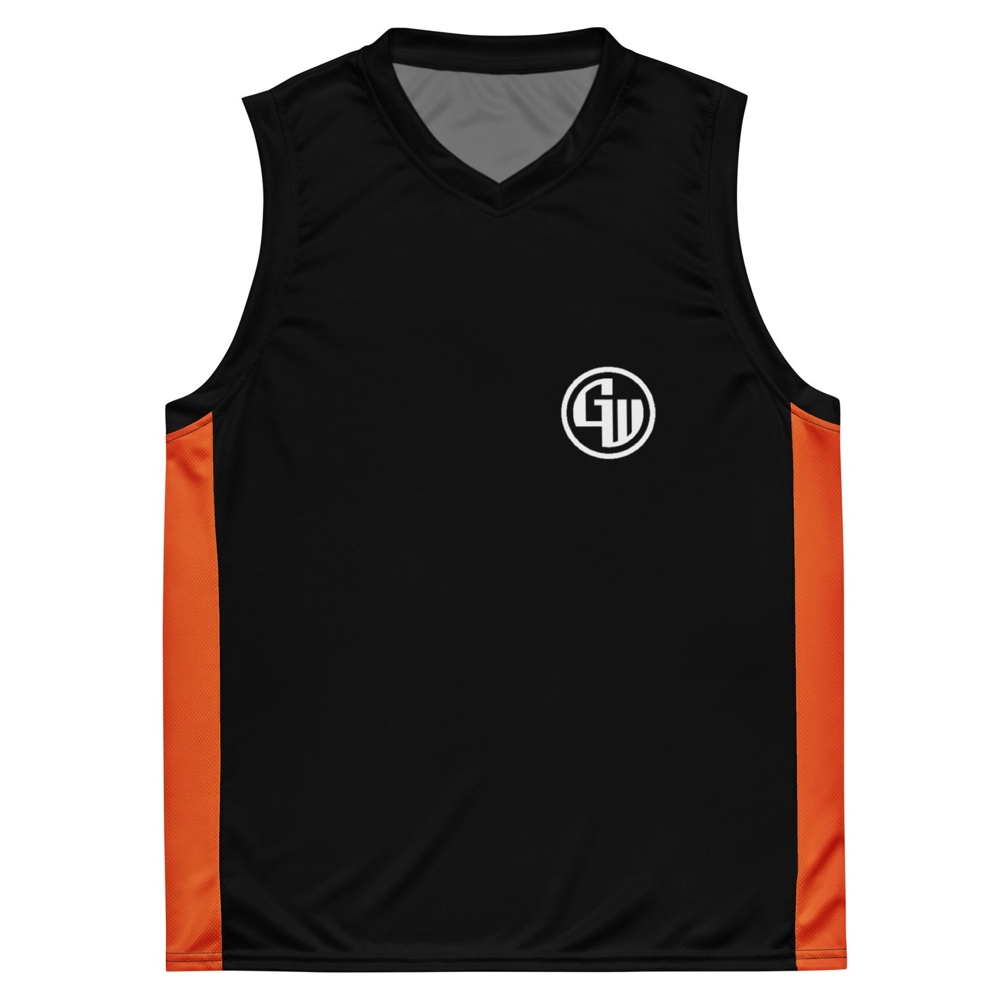 Recycled unisex basketball jersey
