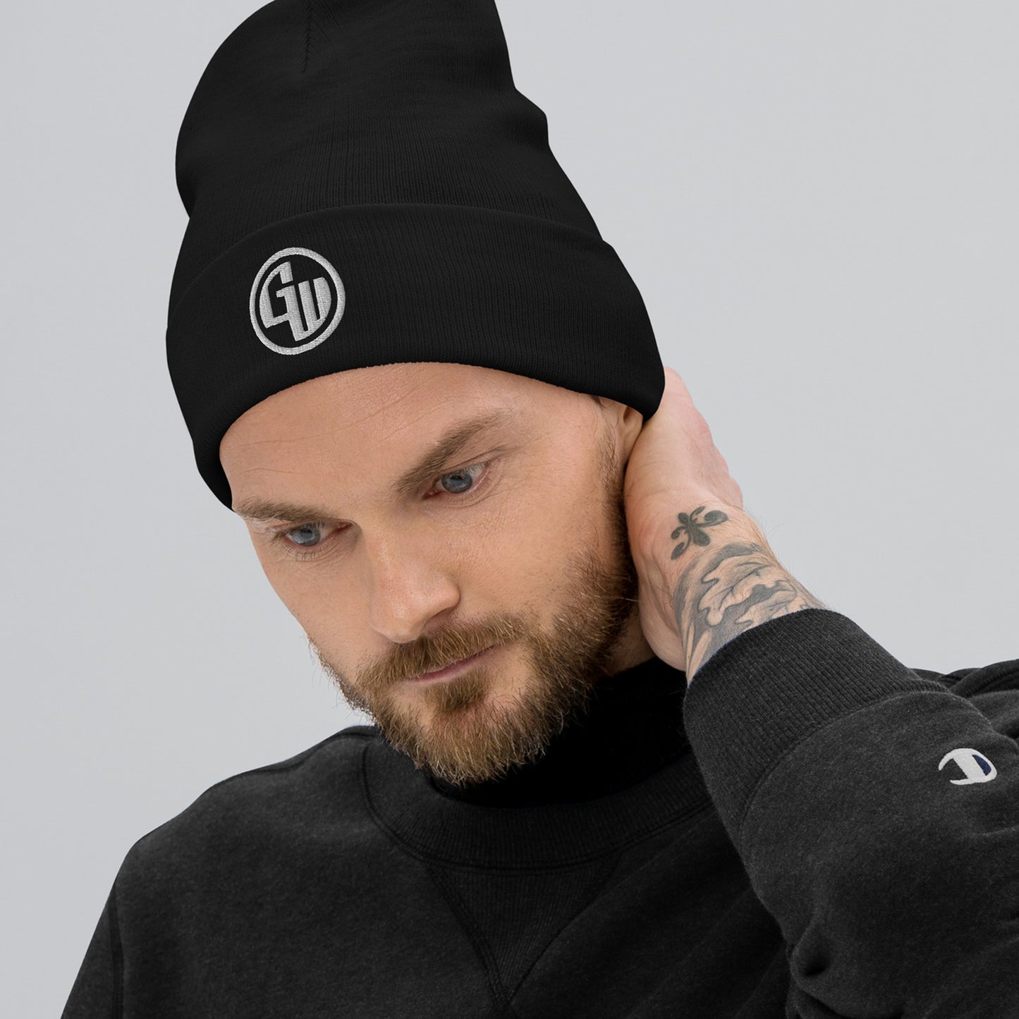 Embroidered Beanie